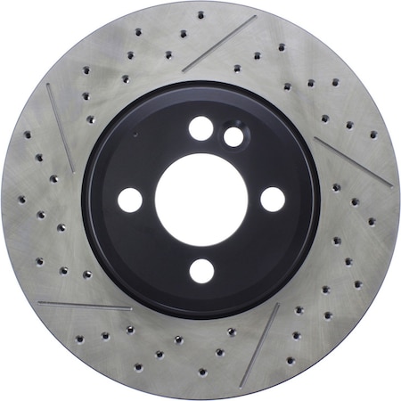 Centric Parts Premium Oe Drilled/Slotted Brake Rotor, 127.34101 127.34101